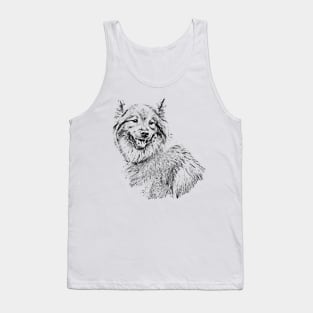 Eurasier - Line Art Tank Top